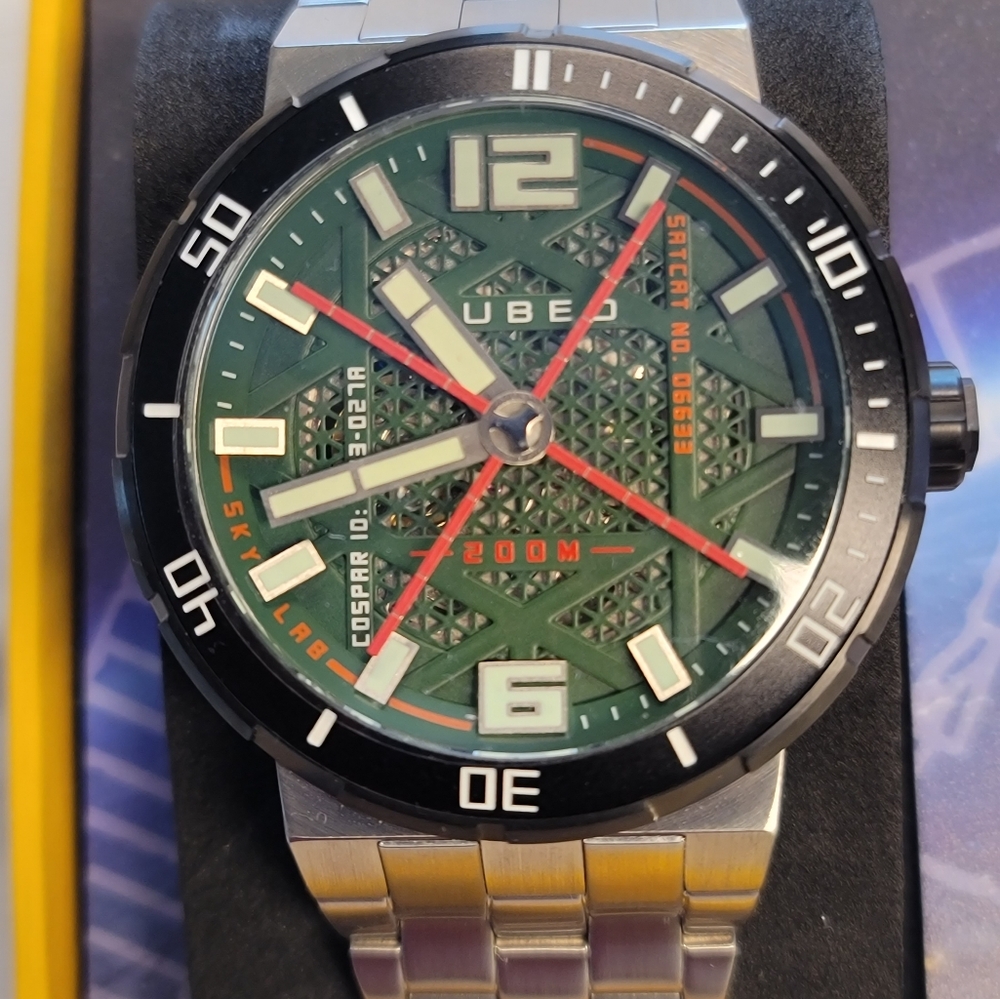 Nubeo Skylab Skeleton Automatic Watch,Primordial, Limited Edition, 242/400, 48mm